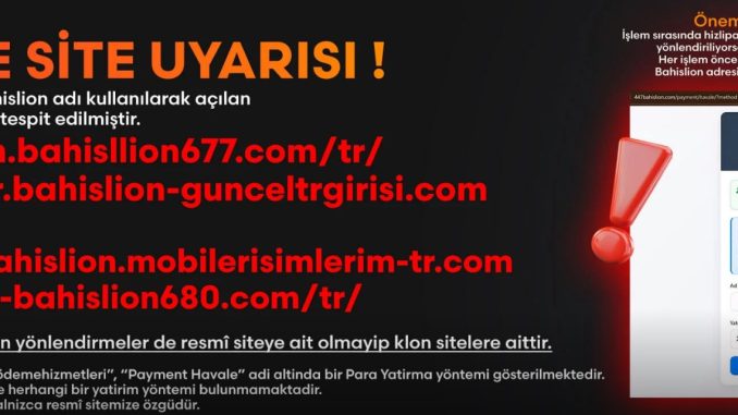 bahislion adres değiiikliği